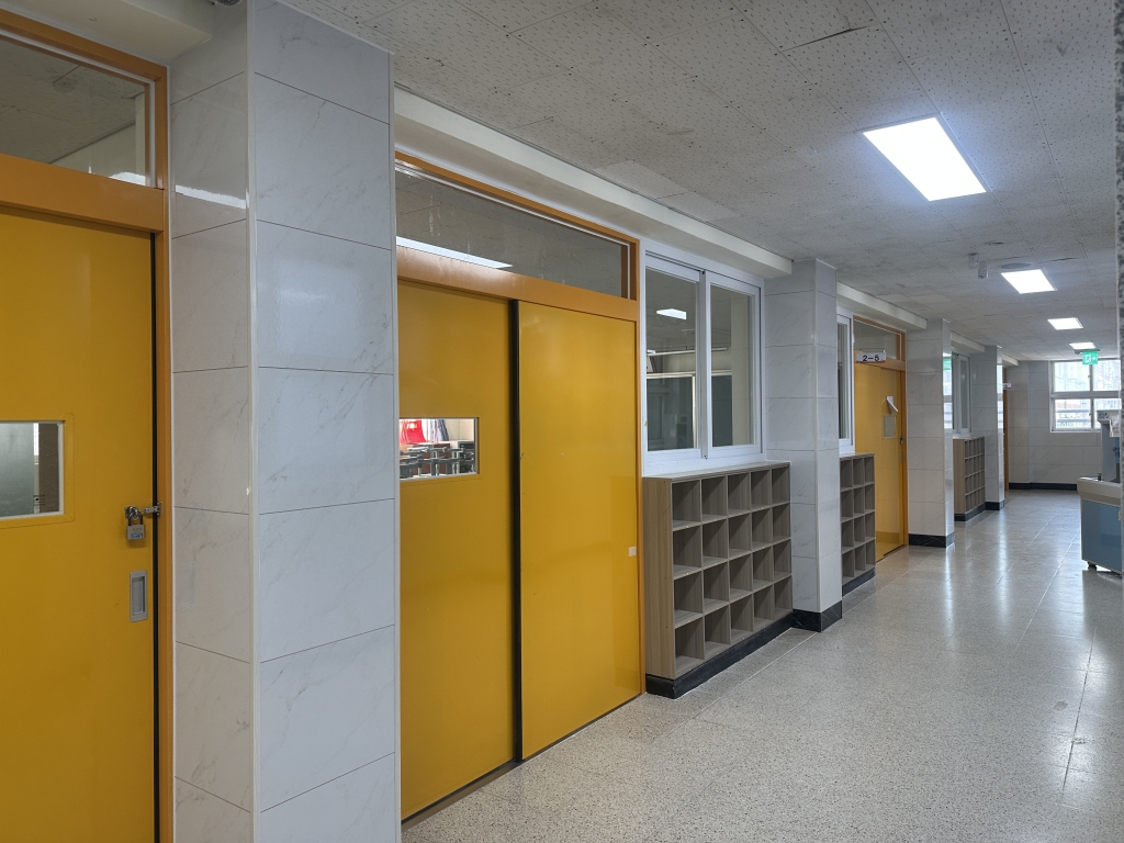 실내벽체마감패널 시공현장 19