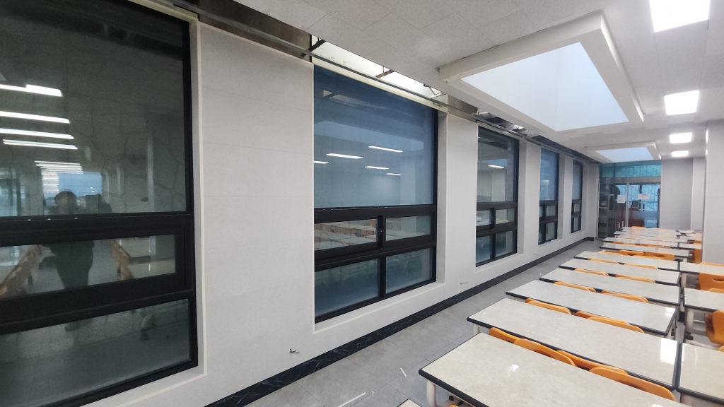 실내벽체마감패널 시공현장 20